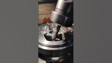 MILLING MACHINE 15⁰ angle Cutting #machine #milling #cnc