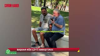 Belediye Başkanı Parkta Küs Karı Kocayı Barıştırdı İşte O Anlar