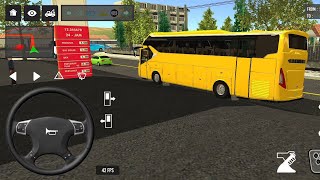 Euro coach bus simulator 2026 | new coach bus Indonesia driving part-9 Android gameplay  screenshot 4