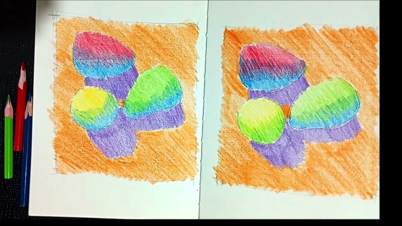 Логика цвета в натюрморте Холодные тени без мифов  Первый вариант цветовой системы