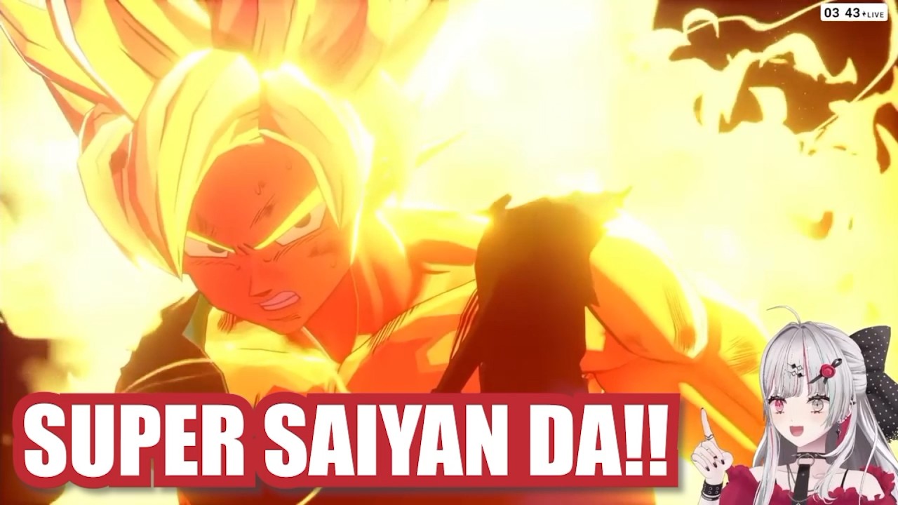Nozomi's 1st Reaction: Frieza Saga【Eng Sub / DBZ Kakarot / Nijisanji】