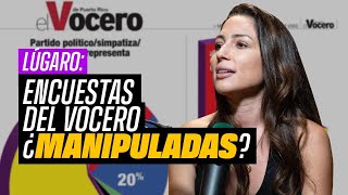 Encuesta del Vocero ¿Manipuladas?. ALEXANDRA LÚGARO