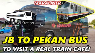 JB TO PEKAN BUS TO VISIT EX-KTM 22 CLASS & AEC! 🇲🇾🚌 MARA Liner Express JB Larkin Sentral → Pekan