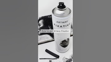 How to use Fixative Spray - Protect your Graphite, Pastel and Charcoal Drawings #fixativespray