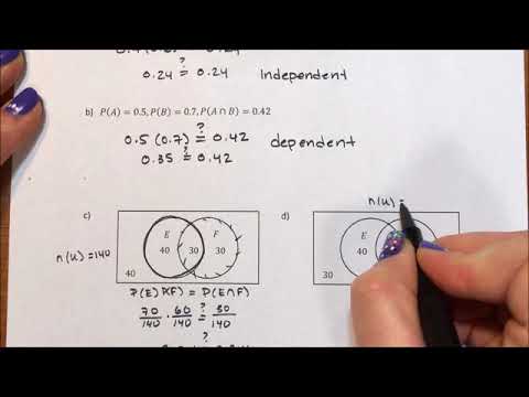 Probability - Independent and Dependent Events - YouTube