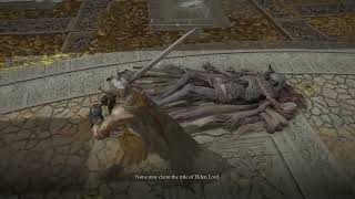 Talking to Morgott after killing him