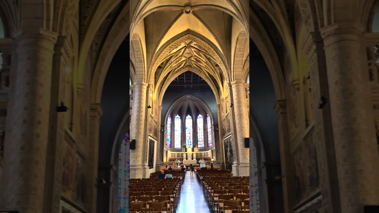 Visit Cathedral Notre-Dame de Luxembourg - the Cathedral of the Blessed Virgin 🇱🇺 ⛪️ 👍