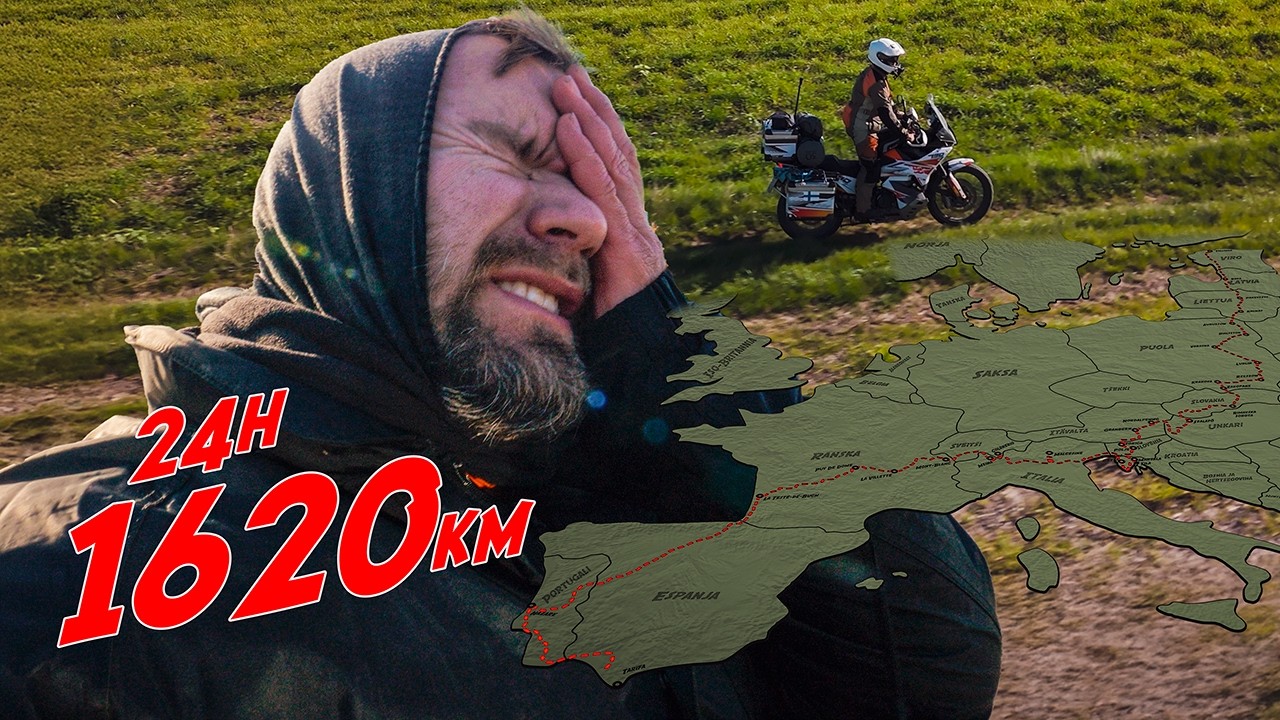 Teräsperse! Prätkällä Espanjaan! Osa 1 - BMA