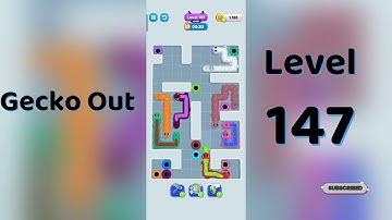 🎮 Gecko Out Level 147 Walkthrough | Go Answer 🦎
