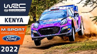 M-Sport Ford WRC Rally Highlights : Ford Puma Rally1 : WRC Safari Rally Kenya 2022 - SATURDAY