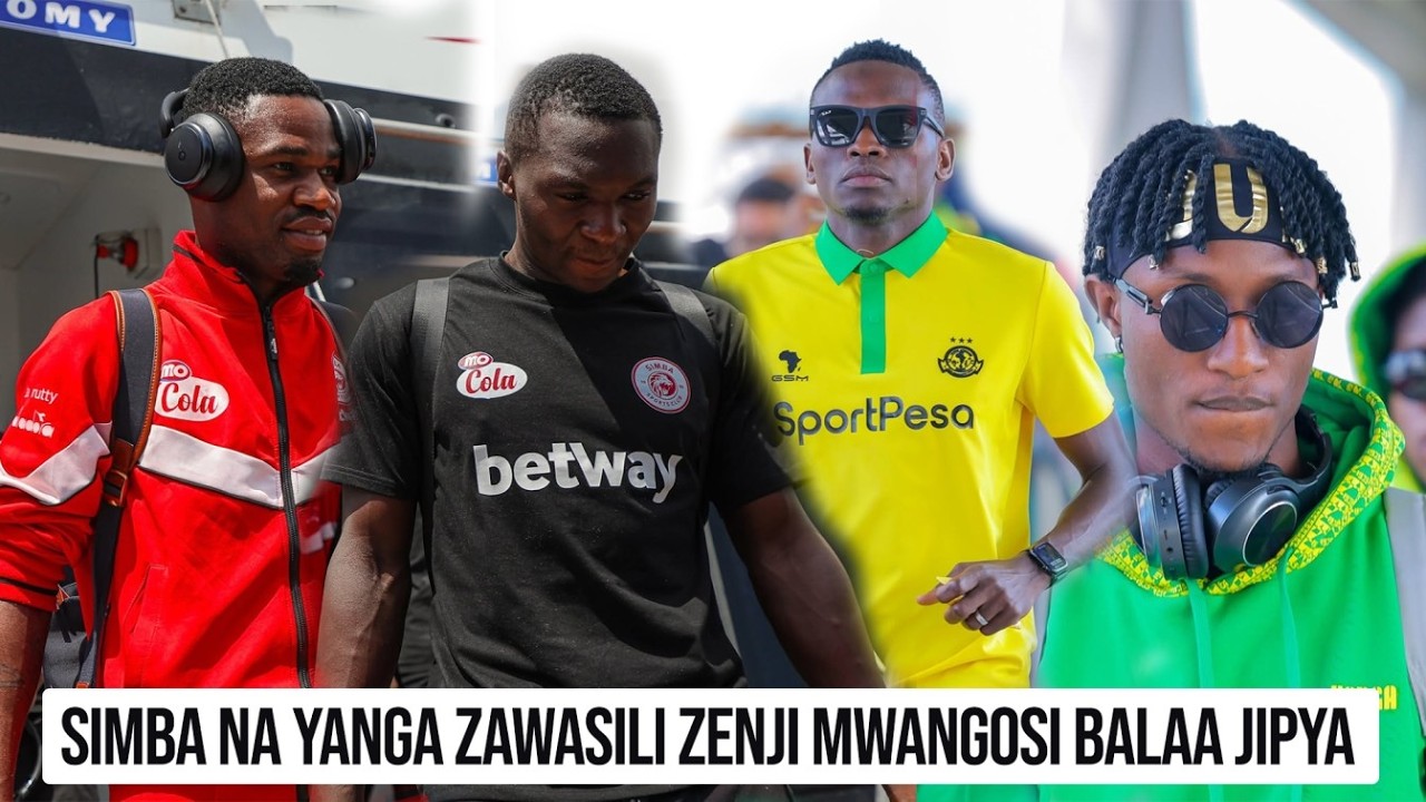 🔴# LIVE ; UCHAMBUZI KUELEKEA DERBY YA KARIAKOO / SIMBA NA YANGA ZAWASILI ZENJI.