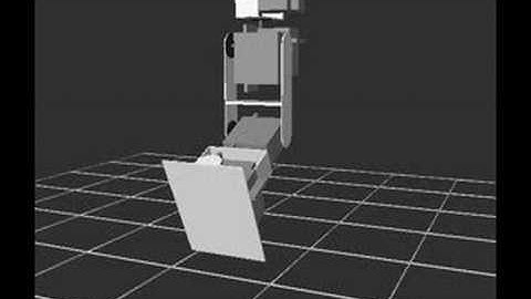 robot simulation using pyode and vpython