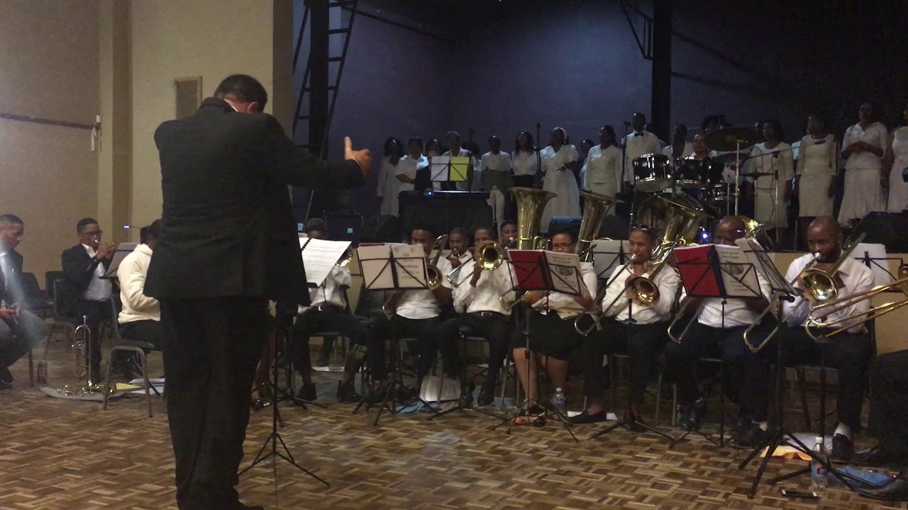 Paul Kisting with his composition “Ti Ore-ao..”