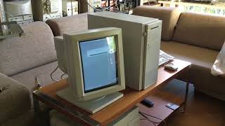 RADIUS PIVOT 14" Full Page Monochrome Monitor in action.