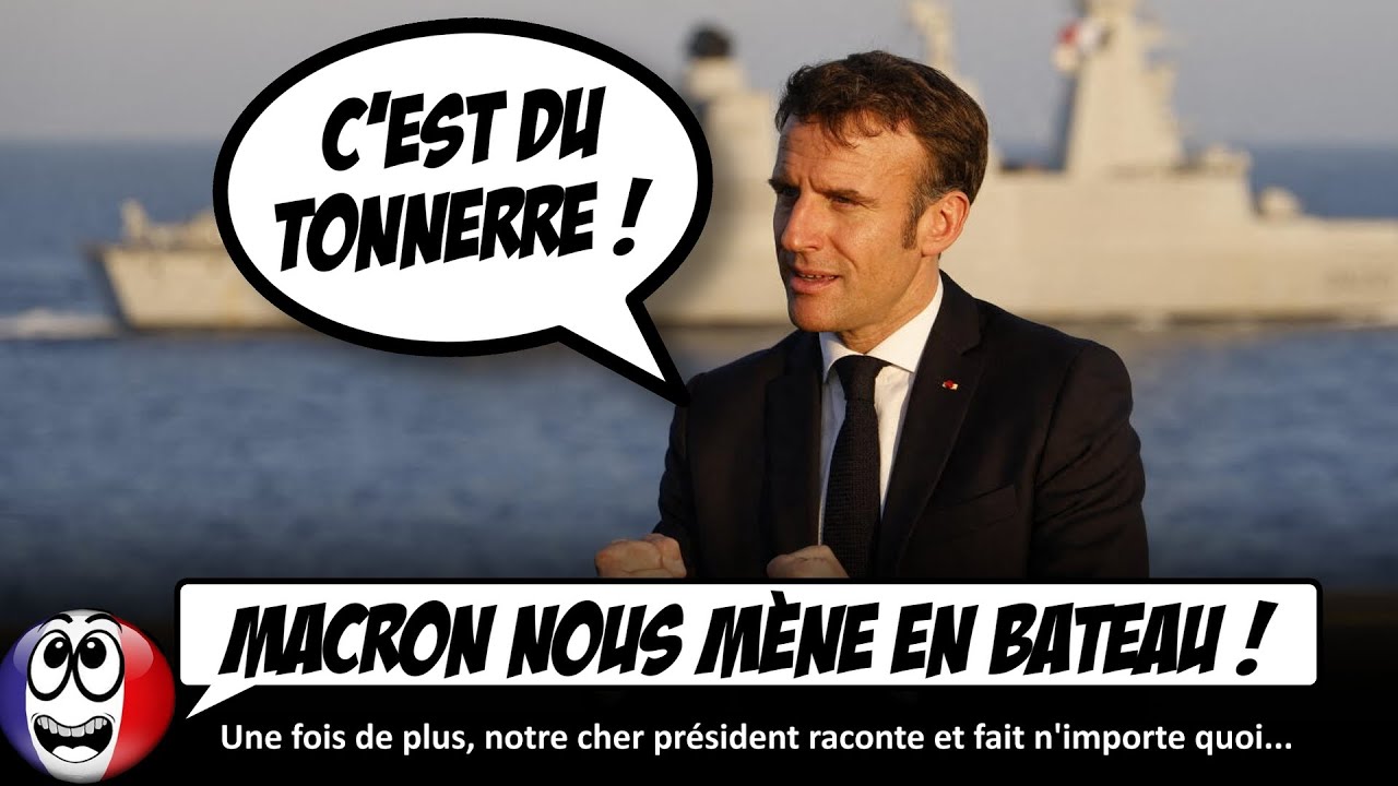 Macron se RIDICULISE à l'international, une fois de plus...