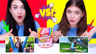 Candy Race (Basketball Challenge) With Sport For The Loser | Food Challenge LiLiBu