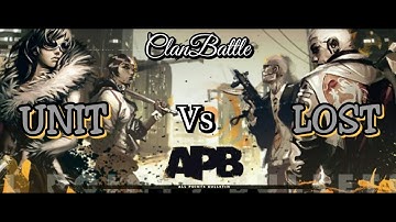 APB Reloaded | Atrocity (UNIT) Vs (LOST) ⭐ClanBattle⭐