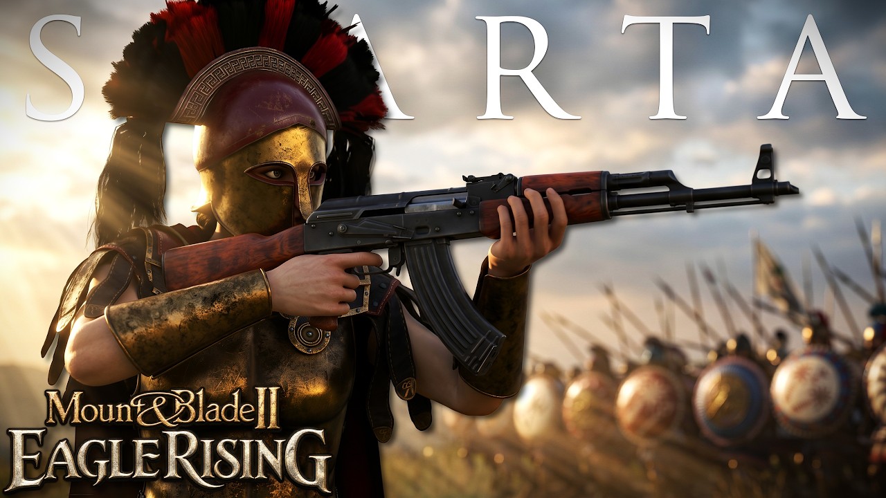 SPARTANS Conquer Calradia With GUNS! | Bannerlord Eagle Rising 1.4