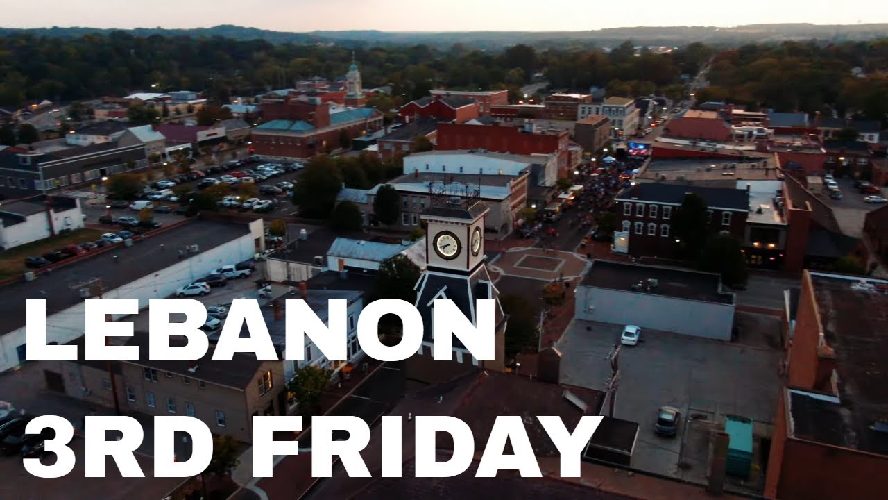 3rd Friday Lebanon Ohio Aerial 4K Video YouTube