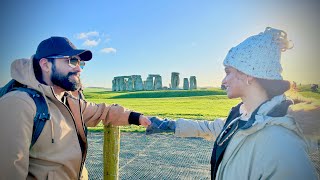 Exploring Stonehenge 🇬🇧 | Ancient Wonder + Road Trip Vibes 🚗@Travelduouk_ST 🇱🇰 🇬🇧