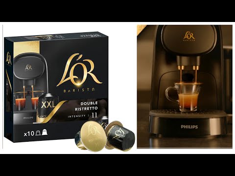 How to use PHILIPS l'or barista coffee machine
