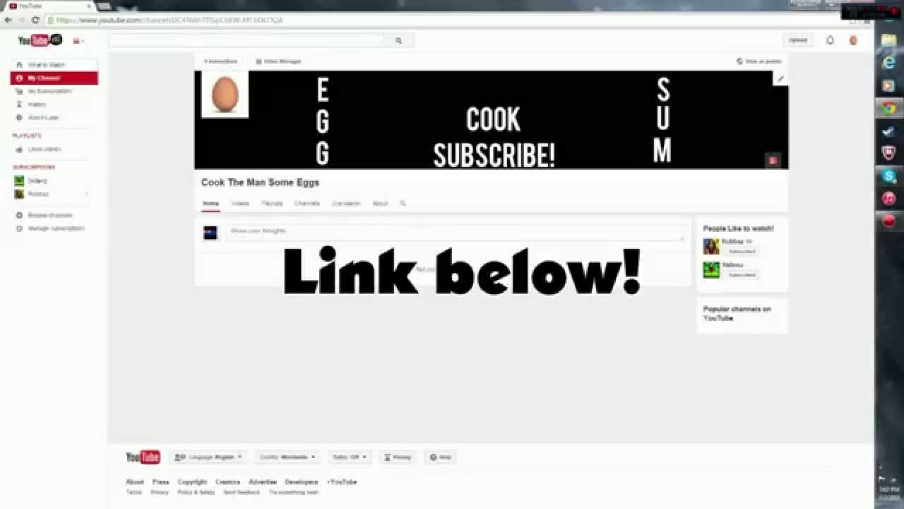 How to make your own youtube channel art 2017 - lopextra