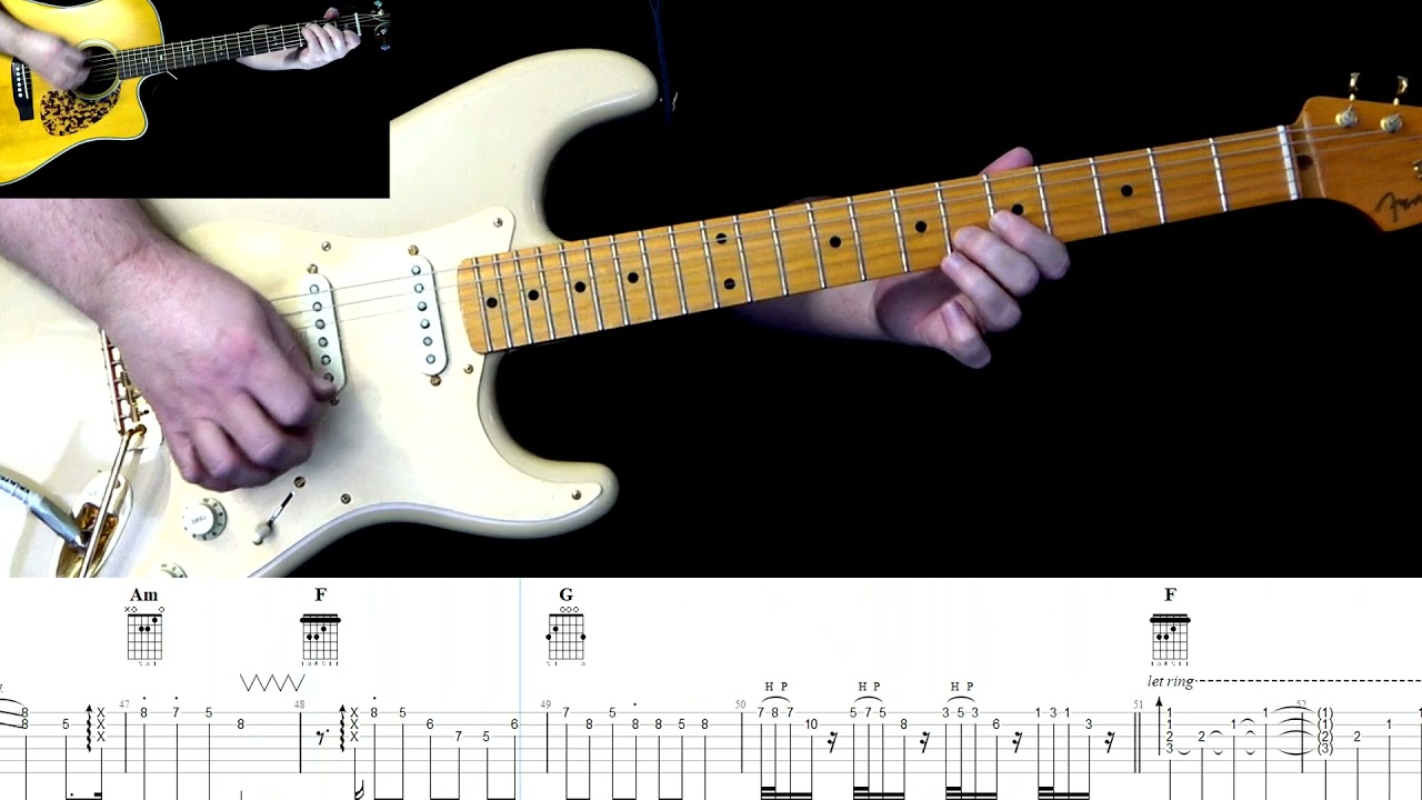 A Thousand Miles From Nowhere Guitar Tab by Abraham Myers #dwightyoakam #countrymusic #countryguitar