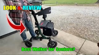 MAXWALK Rollator Walker Review | Best All-Terrain Walker with Seat for Seniors? Tracker Ex Walker