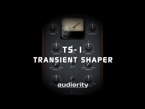 Audiority TS-1 Transient Shaper: On Drums Mix Bus