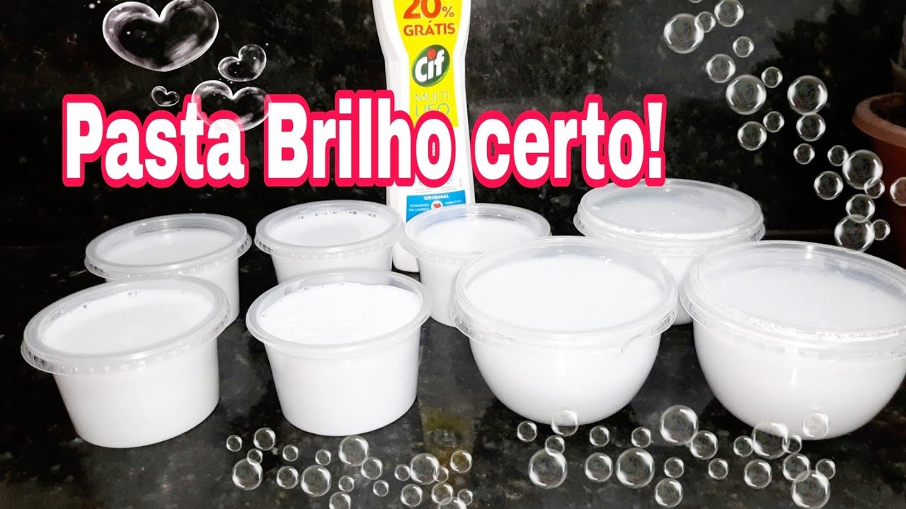 ❤️PASTA CIF COM SABÃO EM PÓ! UM BRILHO MARAVILHOSO NAS PANELAS!