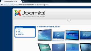 Joomla template installation
