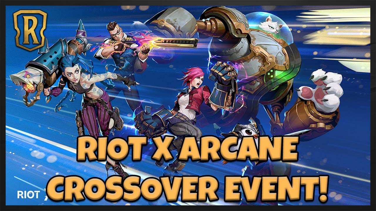 HUGE Riot X Arcane Crossover Event!