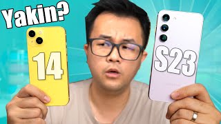 Tau Gini, Masih Mau Beli iPhone? iPhone 14 vs Samsung S23