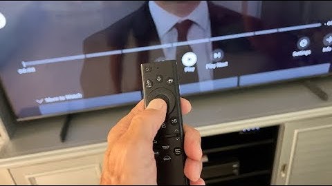 How to fast forward and reverse in Hulu on Samsung QLED Smart TV