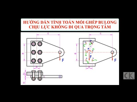 Video Chi tiết máy - Hướng dẫn tính mối ghép Bulong chịu lực... - youtube