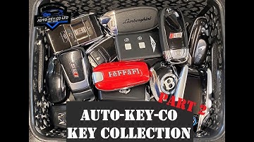 Auto-Key-Co $10,000 key collection ! (Part 2)