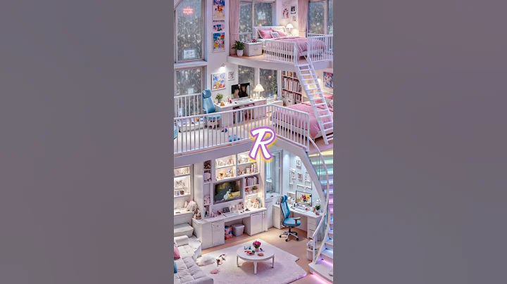 Your dream bedroom 🤩 according to your first alphabet letter 🥳💖 #bedroom #name #letter #shorts #bts