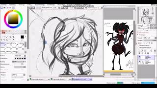 Speedpaint| Horrortale hum!Muffet