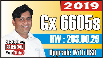 Gx6605s HW 202 00 29 NEW SOFTWARE 2019 UPGRADE WITH USB