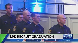 Lexington police recruits celebrated for their accomplishments and upcoming service to the community