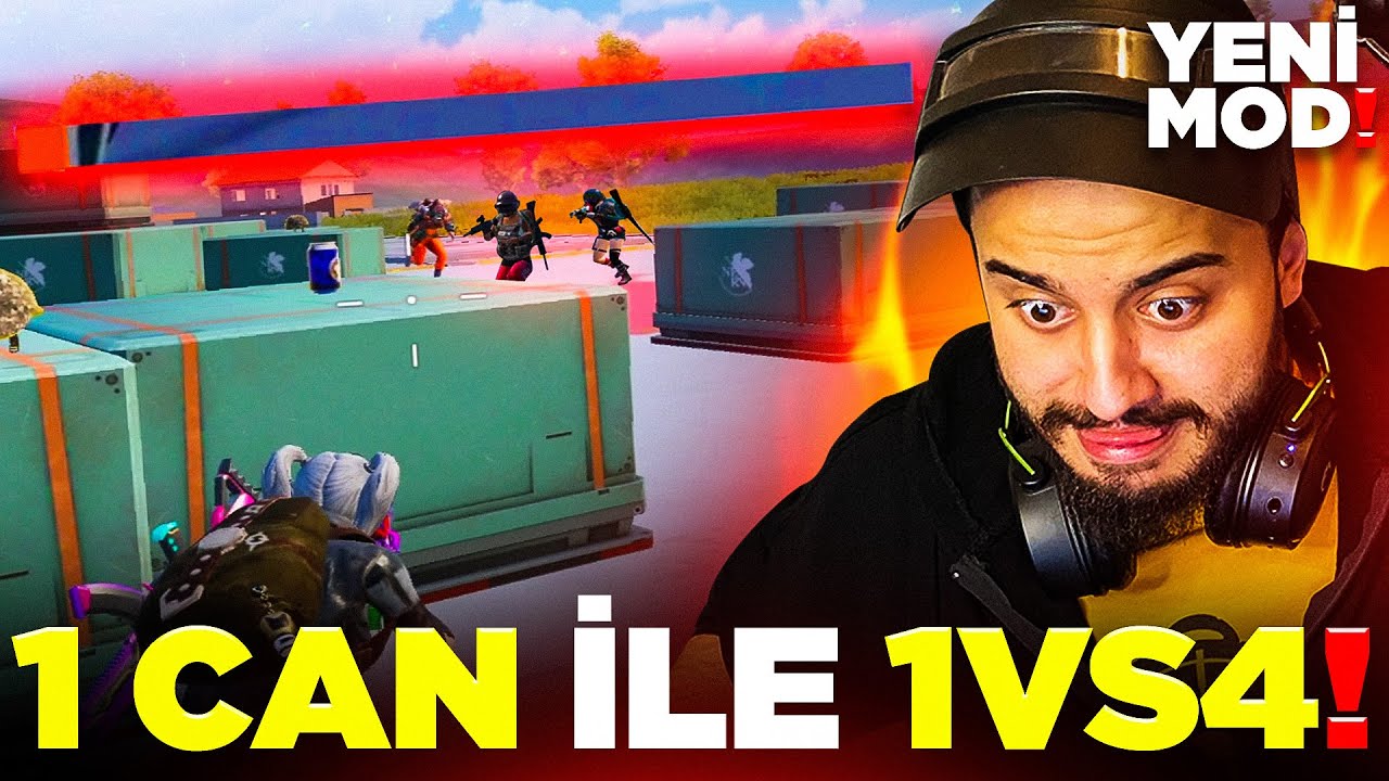 YENİ MODDA YAŞADIĞIMA İNANAMICAKSINIZ! ONE MAN Squad PUBG Mobile