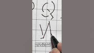 Shadow effect for “W” shadow letters, shadow alphabets a to z #calligraphy #shadowlettering #shorts