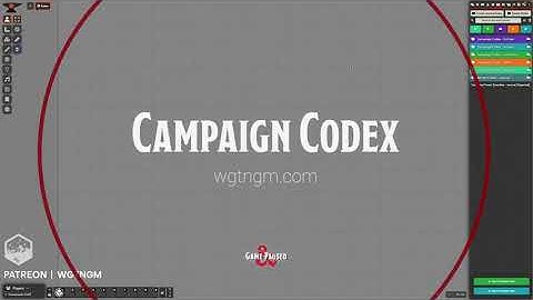 Campaign Codex - Update 02