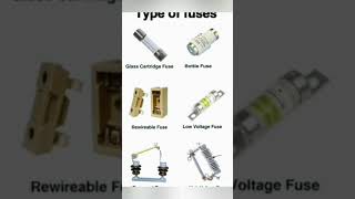 Types Of Fuses #viral #industrialelectrician  #shortvideo #electrical
