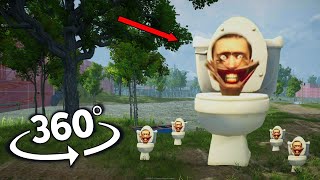 Skibidi Toilet Abandoned Forest Season But it's 360 degree video