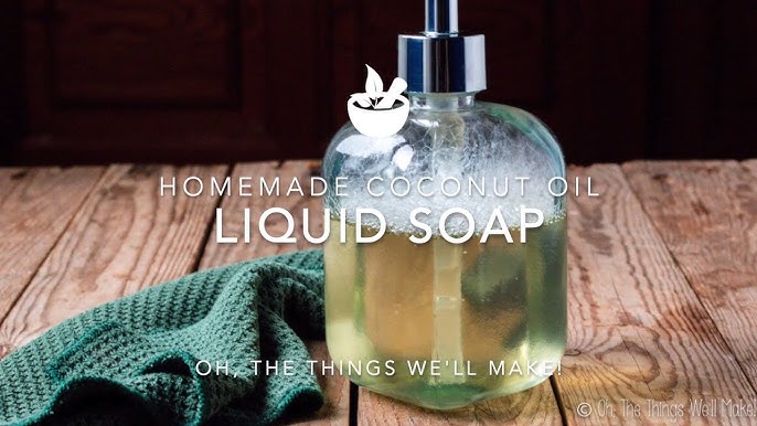 How to Calculate Liquid Soap Recipes using the Zero-Low Superfat