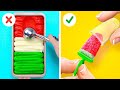 AWESOME  FOOD TRICKS || Cool Life Hacks With Your Favourite Food By 123 GO!LIVE