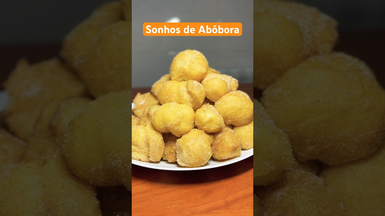 🟡 Sonhos de Abóbora / Filhoses #natal #receita #filhoses #sonhos