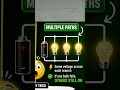 series vs parallel #innovation #viral #viralvideo #electronicsprojects #youtubeshorts#electronics