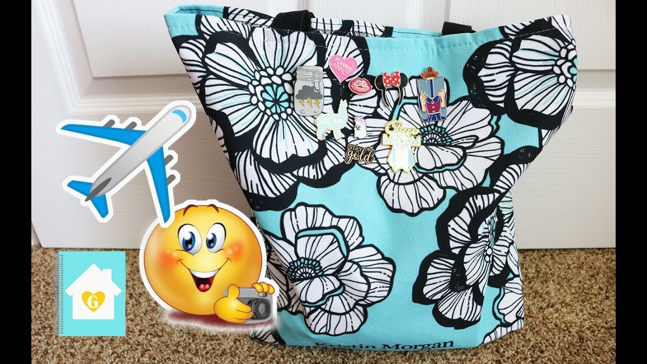 MY TRAVEL PLANNER BAG TRAVEL ORGANIZATION 2017 ERIN CONDREN YouTube